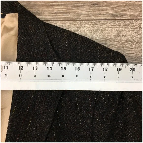 VINTAGE Mens Western Blazer Sport Coat Casual Jacket Size 44L Two Button Suit